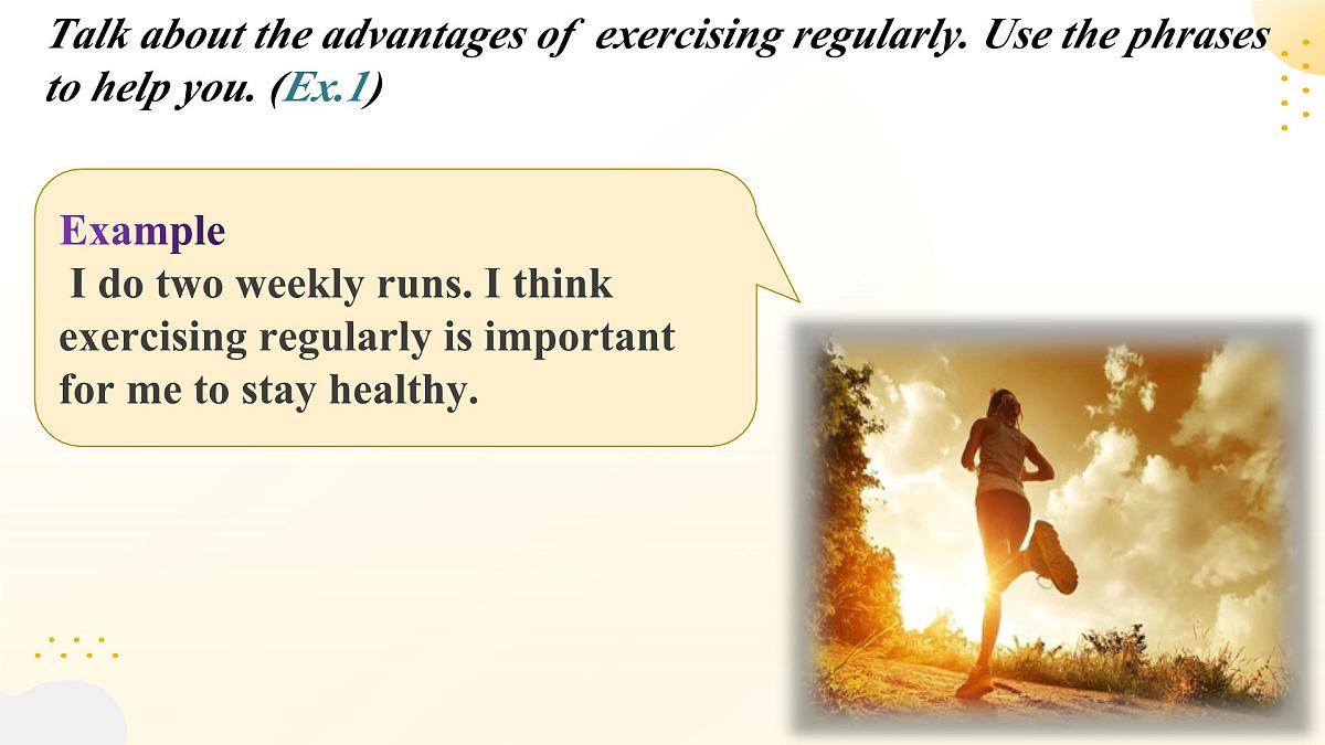 Unit 2 Period3 lesson 3 Runnning and Fitness（课件）-2025-2026学年高中英语必修第一册（北师大版2019）第6页