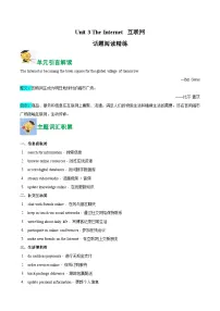 高中英语人教版 (2019)必修 第二册Unit 3 The internet优秀复习练习题