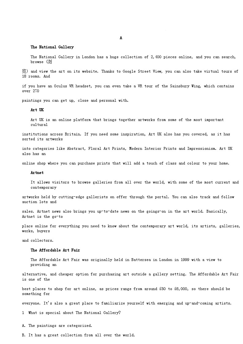 重庆市2024_2025学年高二英语下学期第二次月考试题含解析第3页