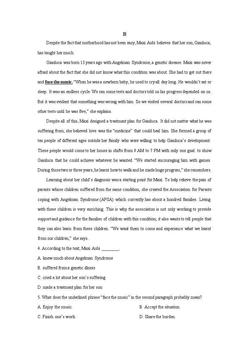 河北省秦皇岛市海港区某中学2025-2026学年高二上学期开学英语试题（解析版）第3页