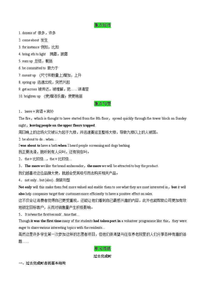 【02-暑假预习】专题01 Unit 1 The mass media (选择必修二) (知识全梳理&考点精准练) (学生版)-2025年新高二英语暑假衔接讲练 (译林版)第3页