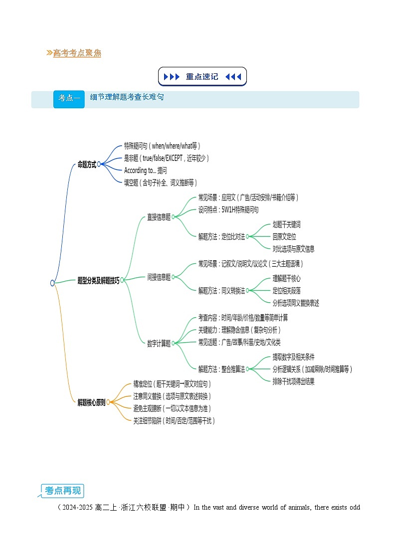 【03-技能强化】专题01 阅读理解“长难句克星”：主干提取三步法+观点态度词库（教师版）-2025年新高二英语暑假衔接讲练 (人教版)(1)第2页