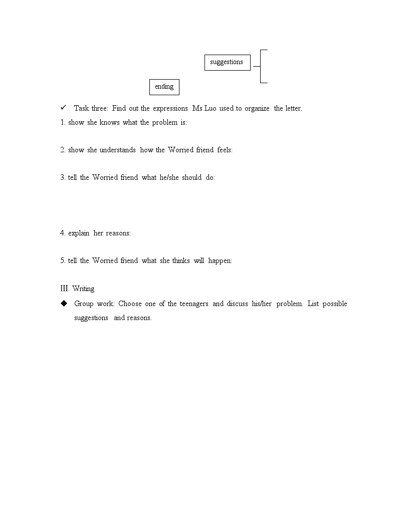 Unit 1 Reading for writing 学案  高中英语人教版必修第一册第2页