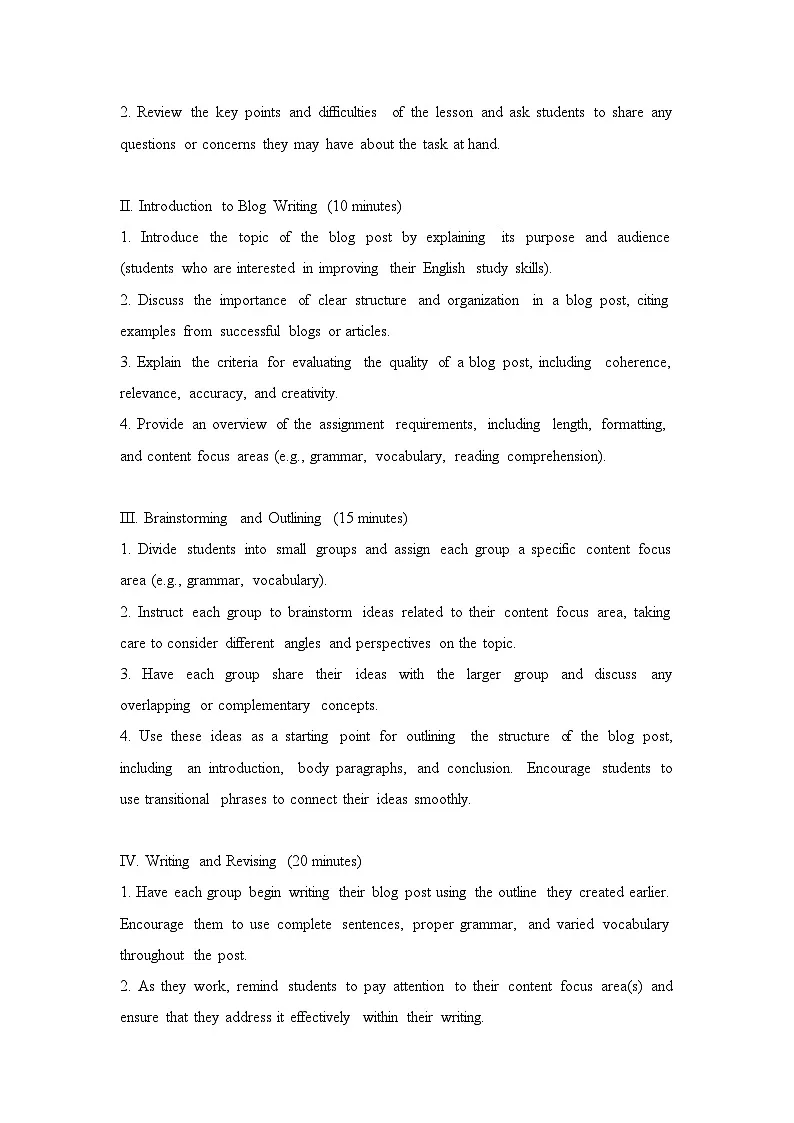 Unit 5 Reading for Writing 教案- 高中英语人教版（2019）必修第一册第2页