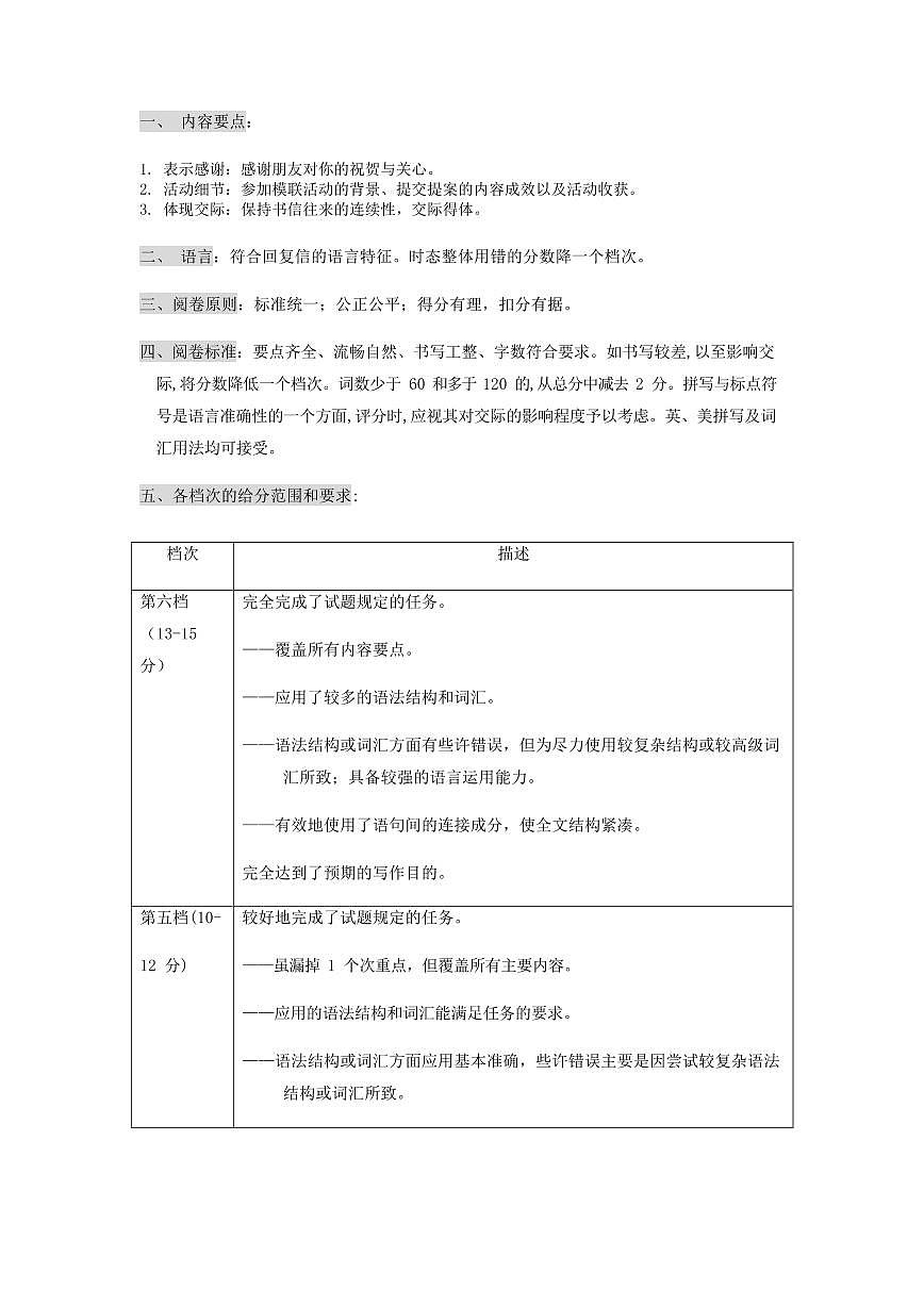 山东名校考试联盟2025一2026学年高三年级上学期期中检测英语答案第2页