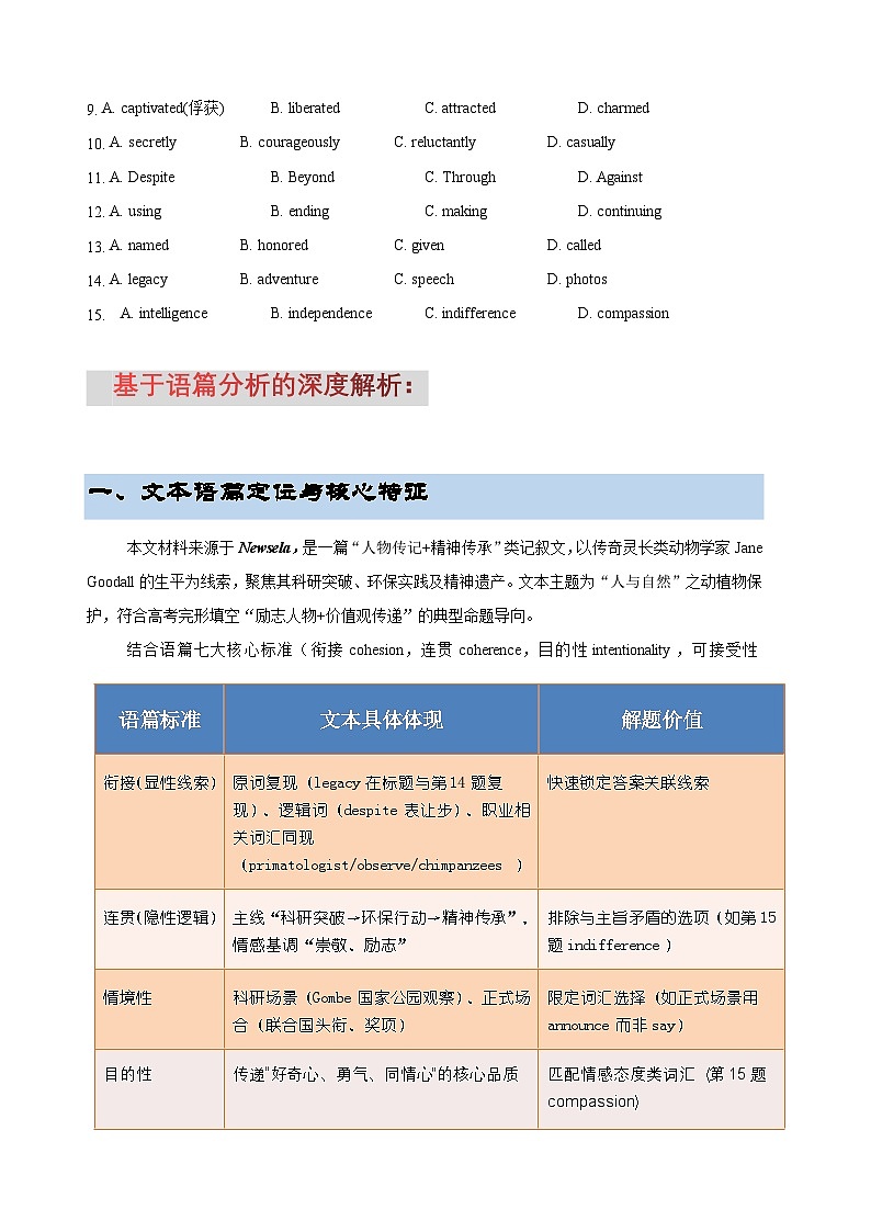 2026年高三_高考备考第二轮复习_完型填空-人物篇第一辑-基于语篇分析的深度解析 (1)第2页