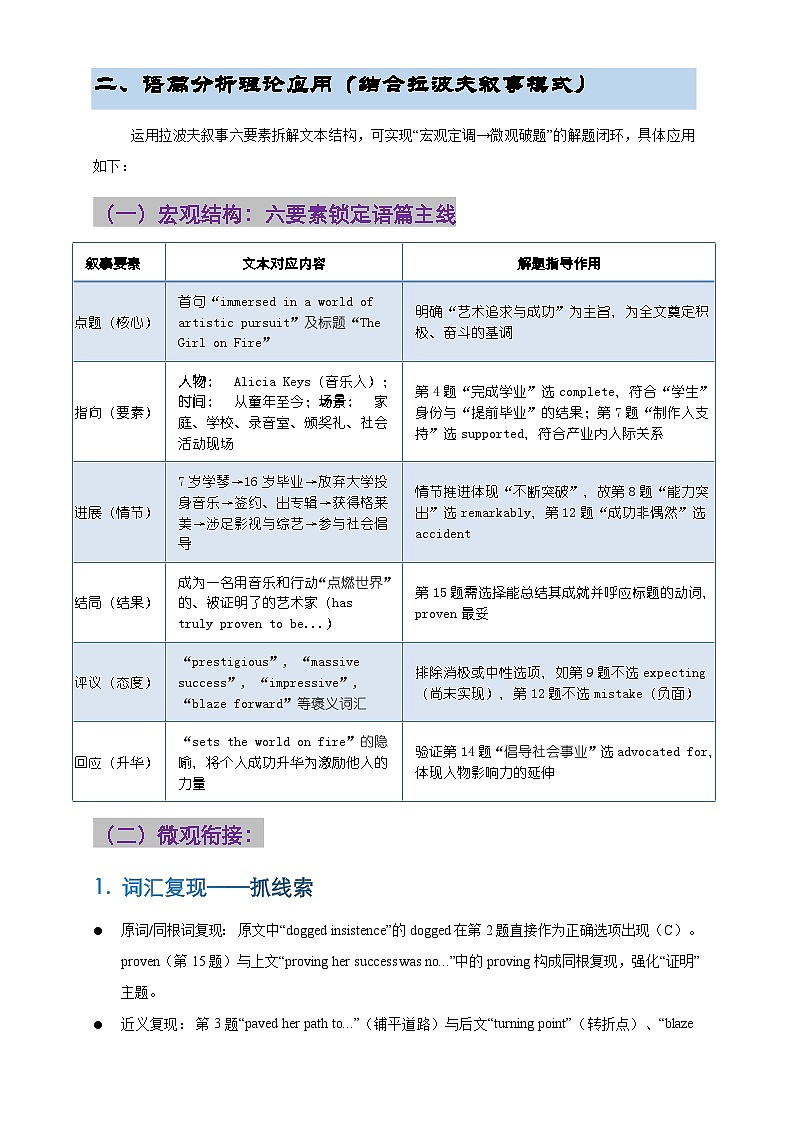 2026年高三_高考备考第二轮复习_完型填空-人物篇第二辑-基于语篇分析的深度解析 (2)第3页