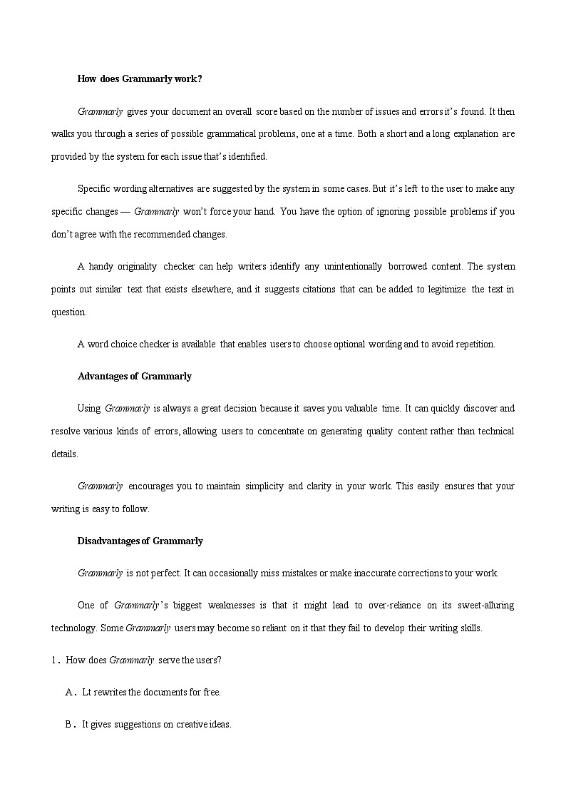 高考英语二轮讲义-阅读理解：应用文（教师版）第2页