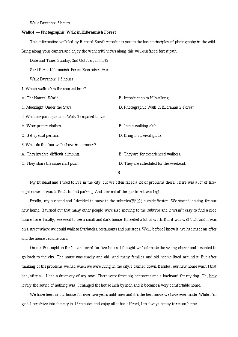 2025-2026学年河南省许昌市部分学校高一上学期12月月考英语试卷（学生版）第2页