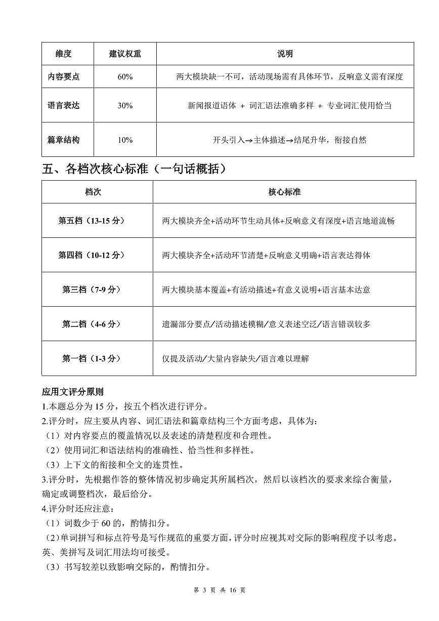 高三2月英语答案第3页
