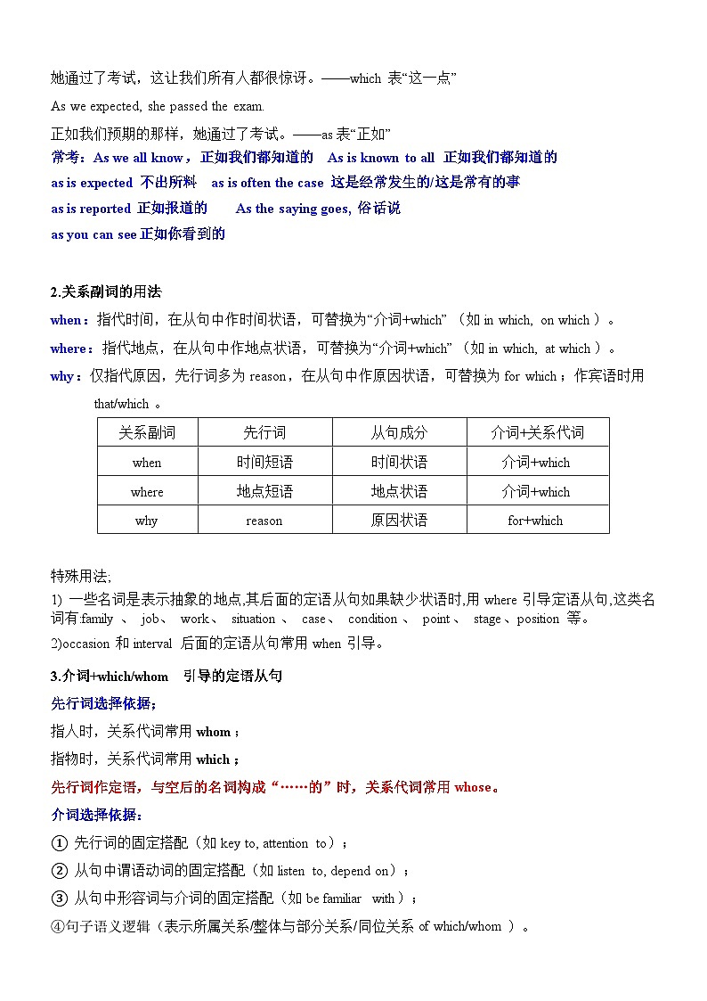 定语从句总复习 学生版第3页