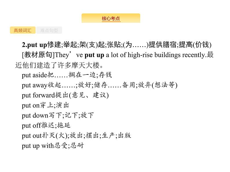 2020外研版高考英语一轮复习课件：必修1 Module 4　A Social Survey—My Neighbourhood第6页