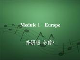 2020外研版高考英语一轮复习课件：必修3 Module 1　Europe