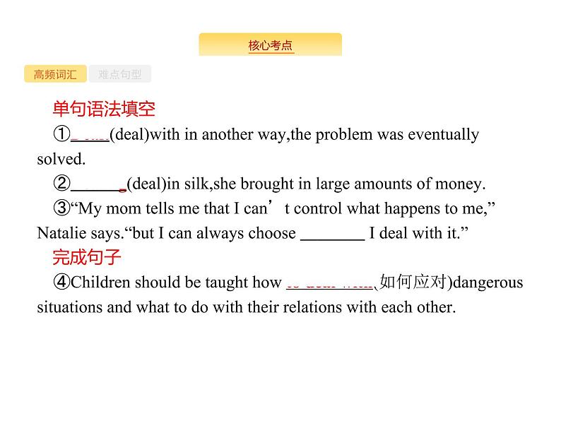 2020外研版高考英语一轮复习课件：必修4 Module 3　Body Language and Non-verbal Communication05