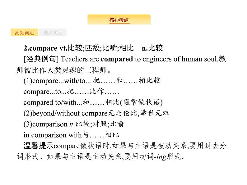 2020外研版高考英语一轮复习课件：必修5 Module 1　British and American English第4页