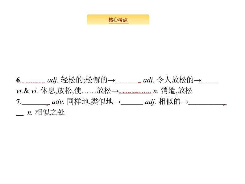 2020外研版高考英语一轮复习预习课件：必修1 Module 2　My New Teachers08