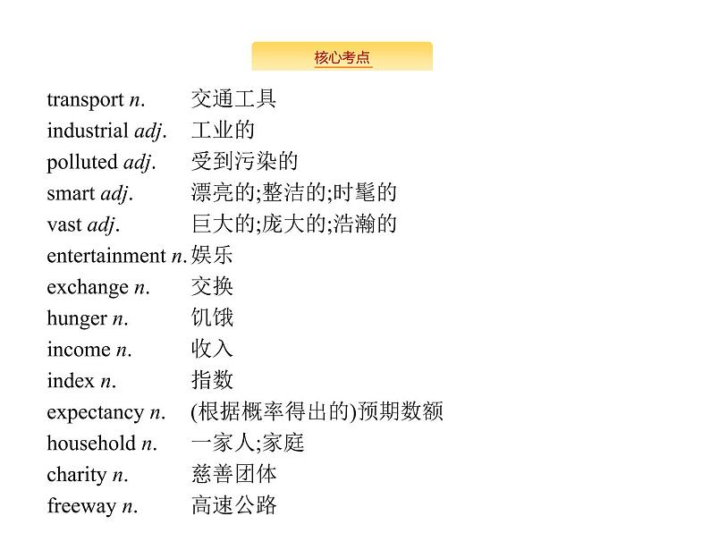 2020外研版高考英语一轮复习预习课件：必修3 Module 2　Developing and Developed Countries03