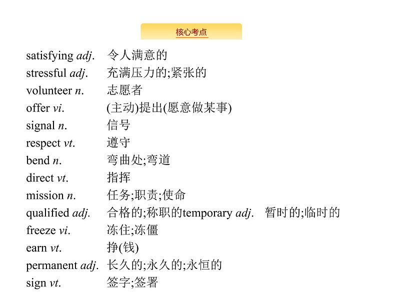 2020外研版高考英语一轮复习预习课件：必修5 Module 2　A Job Worth Doing02