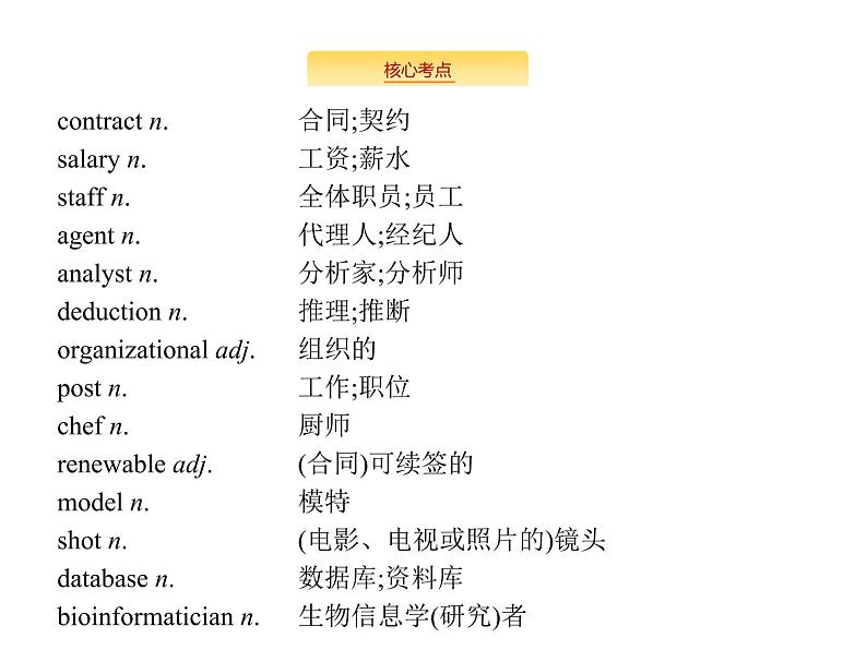 2020外研版高考英语一轮复习预习课件：必修5 Module 2　A Job Worth Doing05