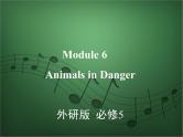 2020外研版高考英语一轮复习预习课件：必修5 Module 6　Animals in Danger