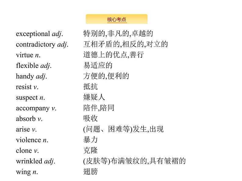 2020外研版高考英语一轮复习预习课件：选修6 Module 5　Cloning03