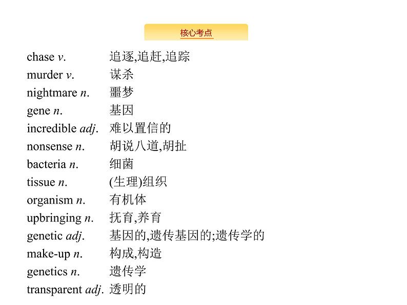 2020外研版高考英语一轮复习预习课件：选修6 Module 5　Cloning04