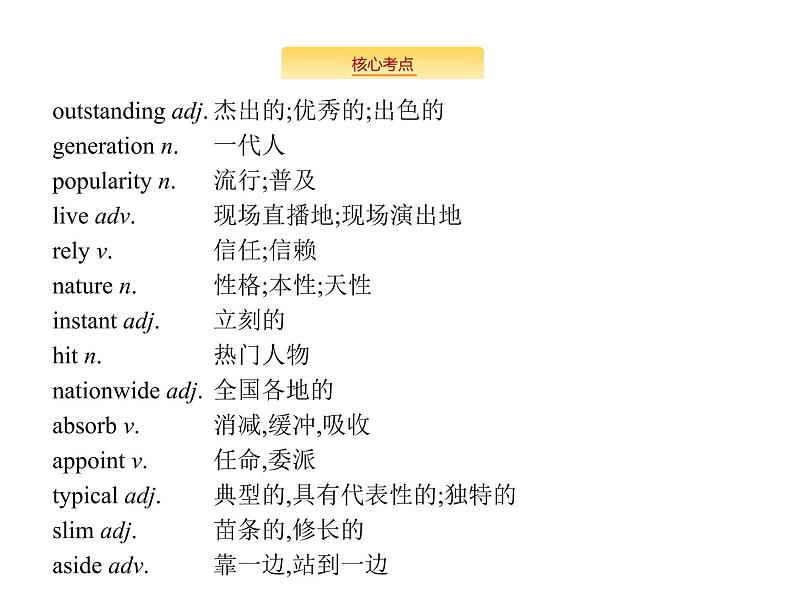 2020外研版高考英语一轮复习预习课件：选修7 Module 1　Basketball第3页