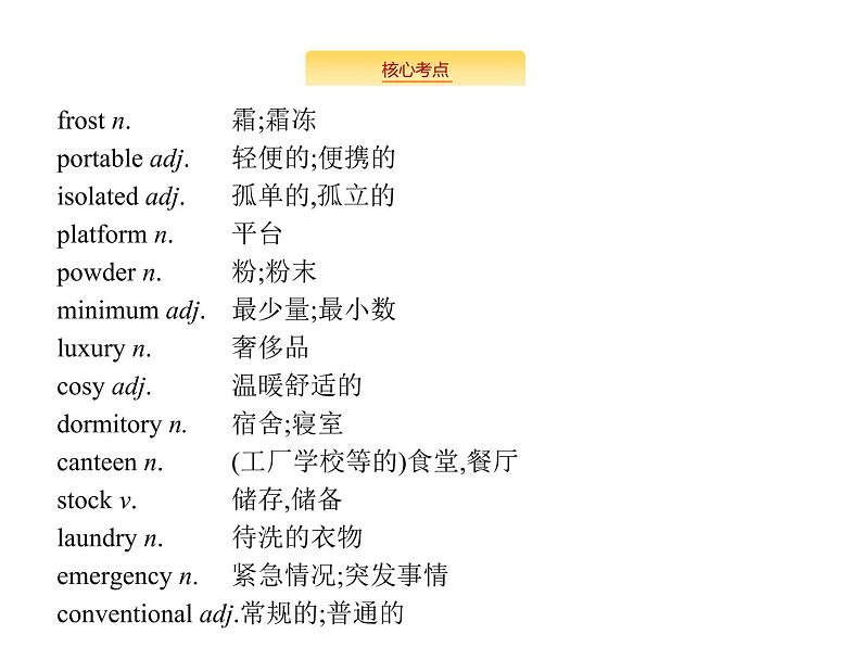 2020外研版高考英语一轮复习预习课件：选修8 Module 1　Deep South05