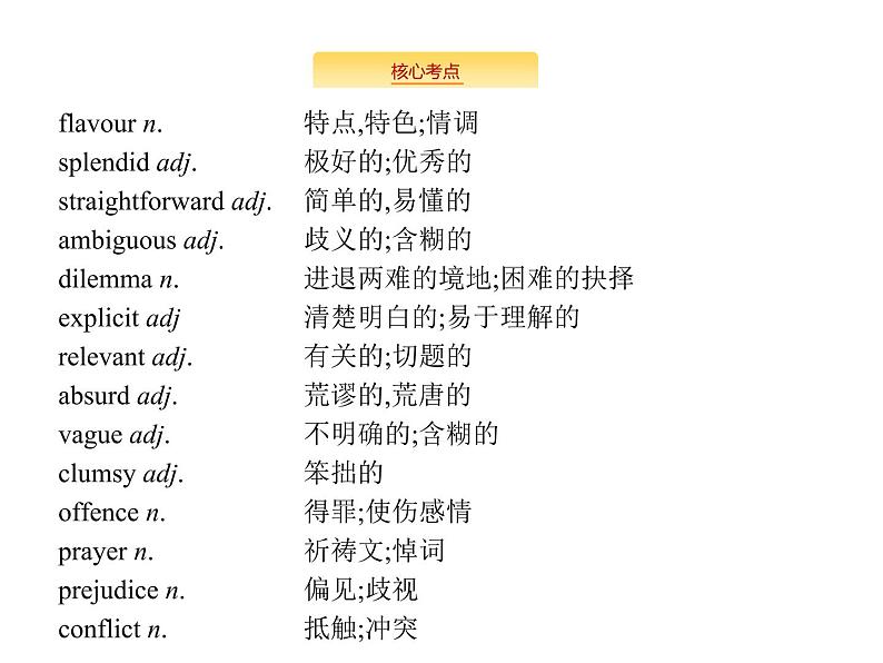 2020外研版高考英语一轮复习预习课件：选修8 Module 4　Which English05