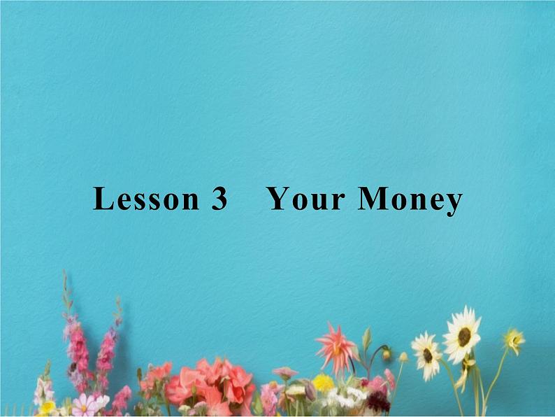 高中英语北师大版必修四课件：Unit 10 Money Lesson 3　Your Money第1页