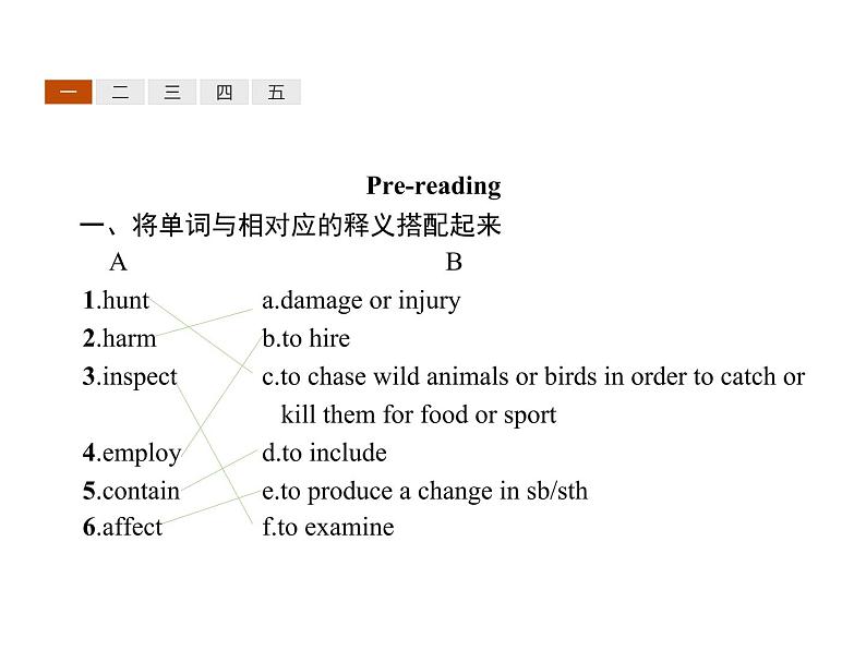 人教版高中英语必修二课件：Unit 4 Section Ⅰ08