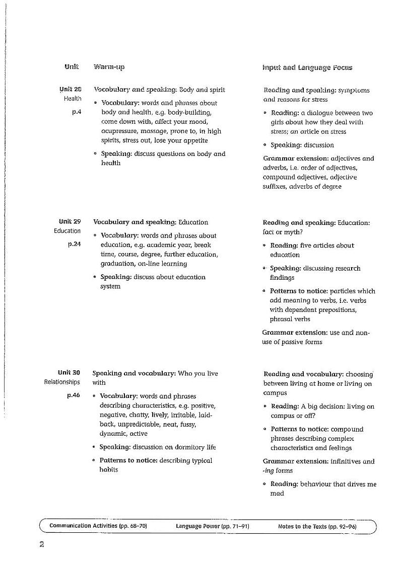 北师大版 英语 高中年级 电子教材 选修模块10第2页