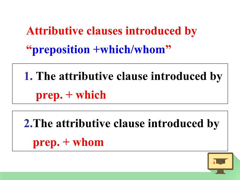 高中英语语法课件——介词+关系代词引导的定语从句03