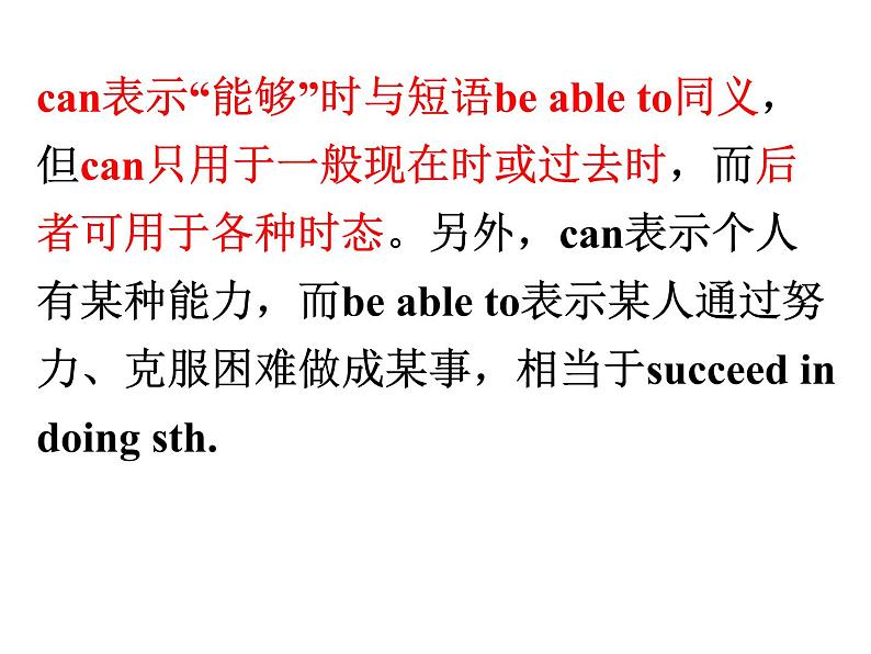 高中英语语法课件——情态动词的用法04