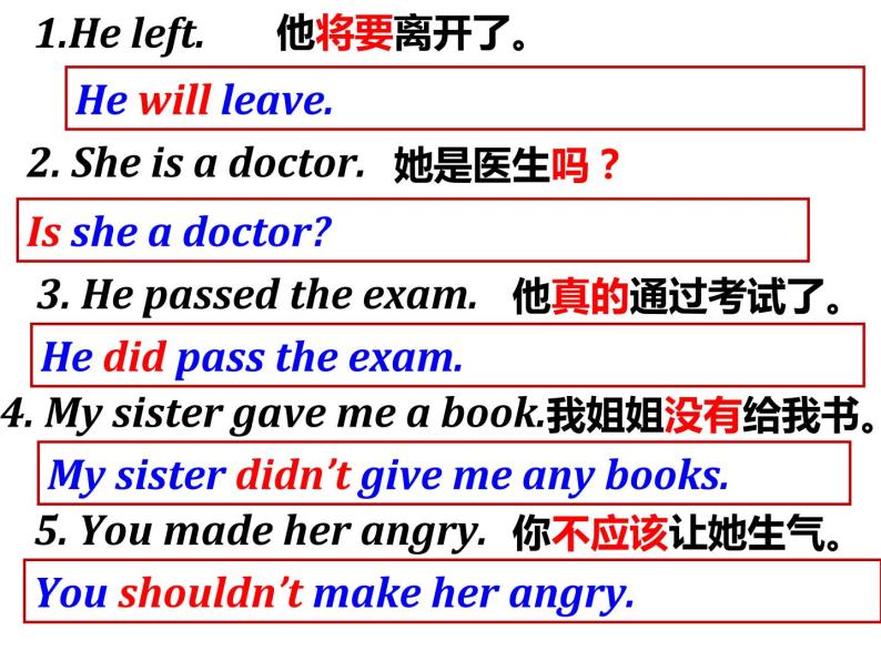 高中英语语法课件——助动词-教习网|课件下载