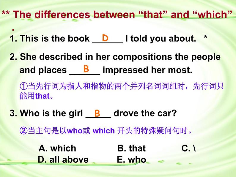 高中英语语法课件——定语从句专题讲解07