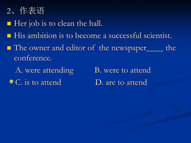 高中英语语法课件——动词不定式04