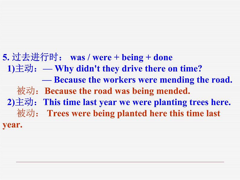 高中英语语法课件——被动语态第8页