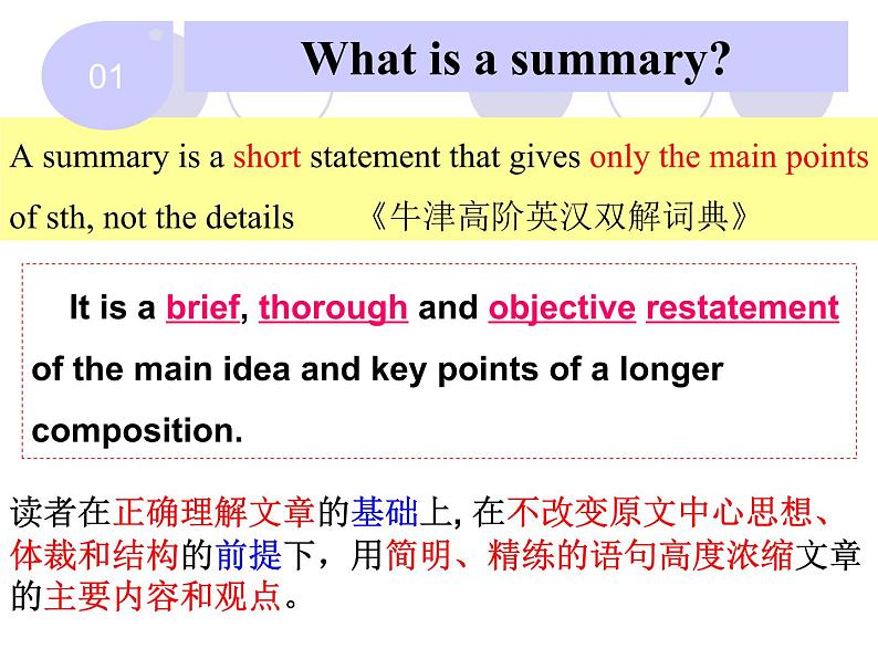 高考作文概要写作Summary-Writing 课件02