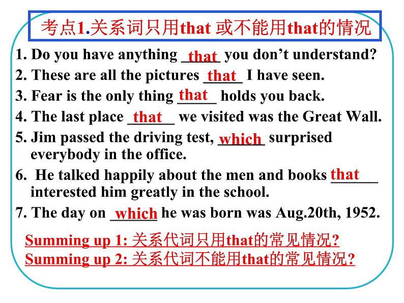 高考英语语法课件——定语从句复习公开课06