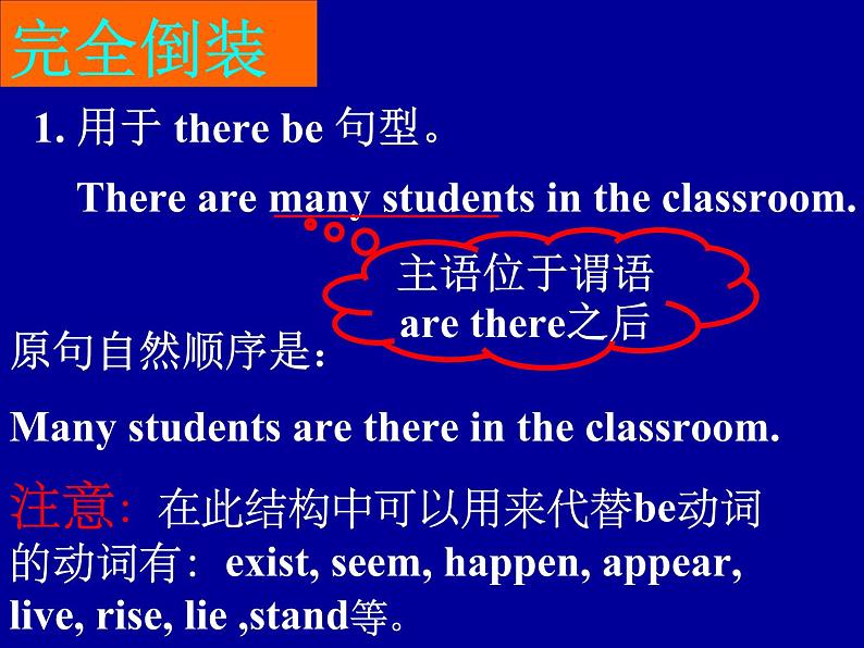 高考英语与法一轮复习课件——倒装句06