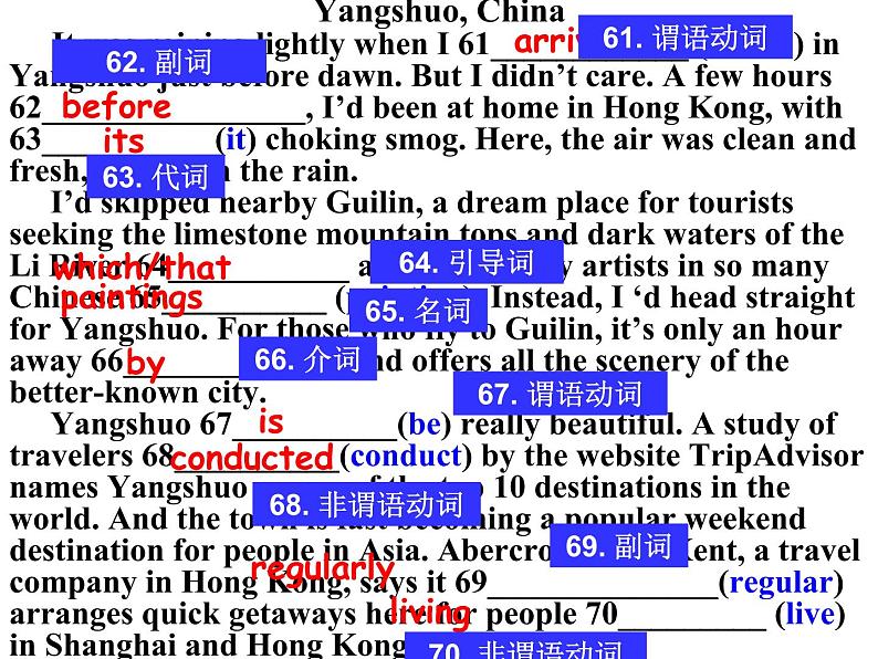 高考英语语法填空公开课课件03