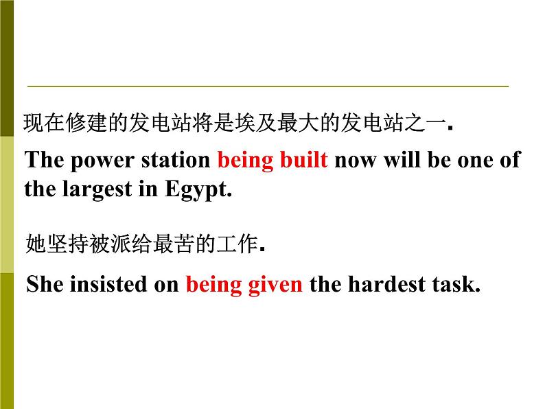 高考英语一轮复习——V-ing形式的被动式 课件第4页
