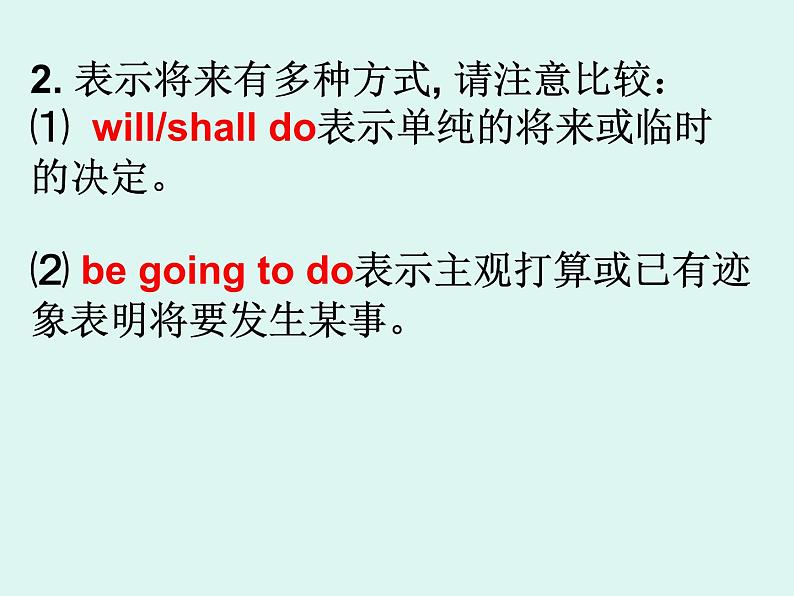 高考英语时态与语态 课件06