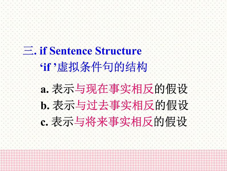 高中英语语法 虚拟语气的用法 课件06