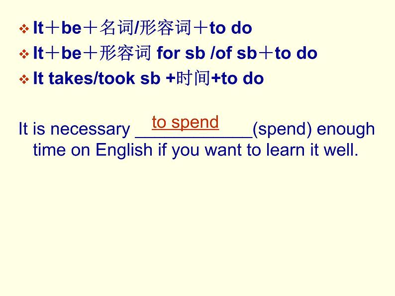 高中英语语法——非谓语动词 课件08