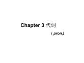 Chapter3 代词 课件