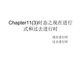 Chapter11(3)时态之现在进行式和过去进行时 课件