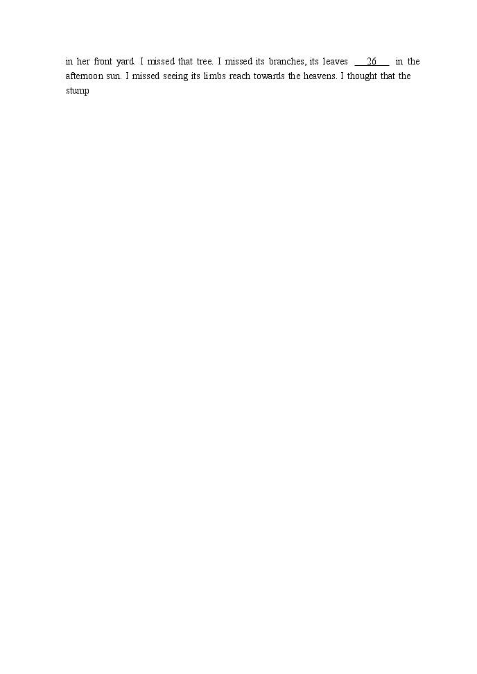 天津市耀华中学2020届高三上学期月考英语试题03