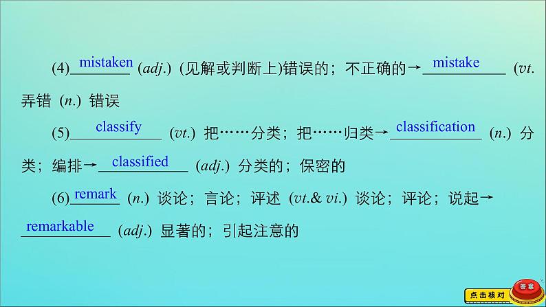 （全国统考）2021高考英语一轮复习第1编话题四Book8Unit4Pygmalion课件第6页